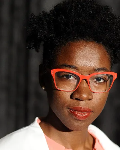 Photo: Niccolò Caranti (CC BY-SA 4.0) Portrait of Joy Buolamwini